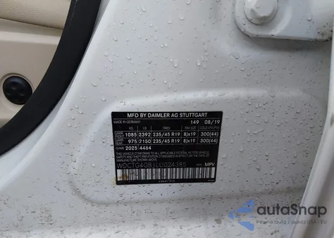 2020 Mercedes-Benz Gla 250 4Matic z USA, uszkodzony, nr VIN WDCTG4GB1LU024385